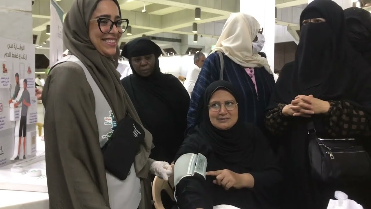 مبادرة فريق انا صحي التطوعي في مسجد السيدة عائشة رضي الله عنها